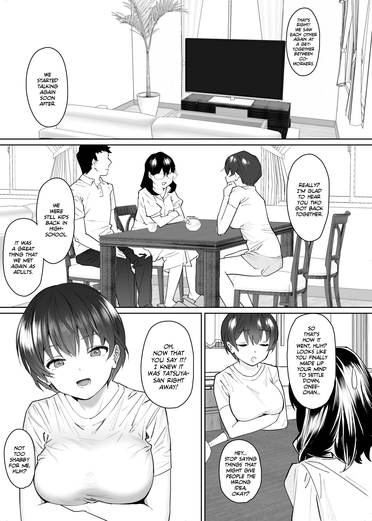 Hentai Manga Comic-I Visited My In-laws To Announce My Marriage And Ended Up Fucking My Wife's Little Sister Silly!-Read-6